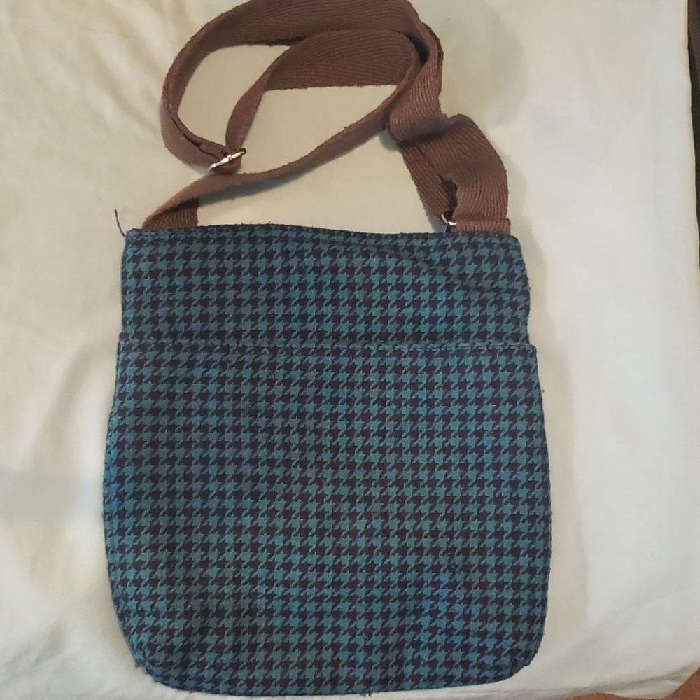 Houndstooth Adjustable Strap Crossbody - image 2